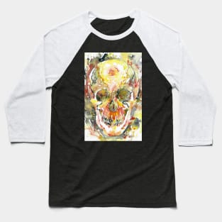 SKULL OF FLAMES Baseball T-Shirt